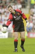 13 July 2003; Michael McVeigh, Down. Bank of Ireland Ulster Senior Football Final, Tyrone v Down, St. Tighernach's Park, Clones, Co Monaghan. Picture credit; David Maher / SPORTSFILE *EDI*