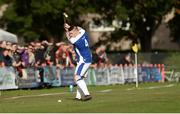 21 October 2017; Steven MacDonald of Scotland during the Shinty International match between Ireland and Scotland at Bught Park in Inverness, Scotland. Photo by Piaras Ó Mídheach/Sportsfile