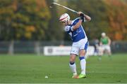 21 October 2017; Finlay MacRae of Scotland during the Shinty International match between Ireland and Scotland at Bught Park in Inverness, Scotland. Photo by Piaras Ó Mídheach/Sportsfile