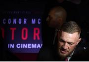 1 November 2017; Conor McGregor arrives at the Conor McGregor Notorious film premiere at the Savoy Cinema in Dublin. Photo by David Fitzgerald/Sportsfile