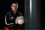15 May 2013; Tyrone footballer Niall Morgan during a press night. Tyrone GAA Headquarters, Garvaghey, Co. Tyrone. Picture credit: Oliver McVeigh / SPORTSFILE