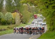 20 May 2013; A general view of compeititors in action between Longford and Roscommon during stage 2 of the 2013 An Post Rás, Longford - Nenagh. Photo by Sportsfile