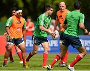 21 May 2013; Conor Murray, centre, and Paul O'Connell, British & Irish Lions, during squad training ahead of the British & Irish Lions Tour 2013. British & Irish Lions Tour 2013 Squad Training, Carton House, Maynooth, Co. Kildare. Picture credit: David Maher / SPORTSFILE