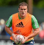 21 May 2013; Jamie Roberts, British & Irish Lions, in action during squad training ahead of the British & Irish Lions Tour 2013. British & Irish Lions Tour 2013 Squad Training, Carton House, Maynooth, Co. Kildare. Picture credit: David Maher / SPORTSFILE