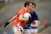 19 May 2013; Conor Martin, Armagh, in action against Donal Monahan, Cavan. Electric Ireland Ulster GAA Football Minor Championship, First Round, Cavan v Armagh, Kingspan Breffni Park, Cavan. Picture credit: Ray McManus / SPORTSFILE