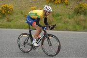 22 May 2013; Marcin Bialoblocki, Britain UK Youth Pro Cycling, in action during Stage 4 of the 2013 An Post Rás at Farranfore, Killarney, Co. Kerry. Listowel - Glengarriff. Photo by Sportsfile