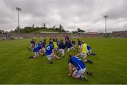 19 May 2013; The Cavan players go through a 'warm down' routine after the game. Ulster GAA Football Senior Championship, Preliminary Round, Cavan v Armagh, Kingspan Breffni Park, Cavan. Picture credit: Ray McManus / SPORTSFILE