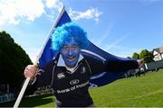 25 May 2013; Leinster supporter Eoin O'Driscoll, from Goatstown, Dublin, before the game. Celtic League Grand Final, Ulster v Leinster, RDS, Ballsbridge, Dublin. Picture credit: Stephen McCarthy / SPORTSFILE