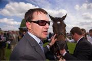 25 May 2013; Trainer Aidan O'Brien after sending out Magician to win the Tattersalls Irish 2,000 Guineas. Curragh Racecourse, The Curragh, Co. Kildare. Picture credit: Ray McManus / SPORTSFILE