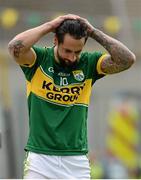26 May 2013; Paul Galvin, Kerry, reacts after missing a scoring opportunity. Munster GAA Football Senior Championship, Quarter-Final, Kerry v Tipperary, Fitzgerald Stadium, Killarney, Co. Kerry. Picture credit: Diarmuid Greene / SPORTSFILE