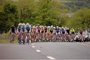 26 May 2013; A general view of the peloton during Stage 8 of the 2013 An Post Rás. Naas - Skerries. Photo by Sportsfile