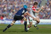 25 May 2013; Andrew Trimble, Ulster, in action against Kevin McLaughlin, Leinster. Celtic League Grand Final, Ulster v Leinster, RDS, Ballsbridge, Dublin. Picture credit: John Dickson / SPORTSFILE