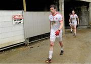26 May 2013; Sean Cavanagh and Colm Cavanagh, Tyrone going to the changing rooms after the game. Ulster GAA Football Senior Championship, Quarter-Final, Donegal v Tyrone, MacCumhaill Park, Ballybofey, Co. Donegal. Picture credit: Oliver McVeigh / SPORTSFILE
