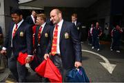 27 May 2013; Rory Best, British & Irish Lions, departs the team hotel enroute to the airport for the squads departure to Hong Kong. British & Irish Lions Tour 2013, Team Departure. Royal Garden Hotel, Kensington, London, England. Picture credit: Stephen McCarthy / SPORTSFILE