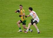26 May 2013; Karl Lacey, Donegal, in action against Matthew Donnelly, Tyrone. Ulster GAA Football Senior Championship, Quarter-Final, Donegal v Tyrone, MacCumhaill Park, Ballybofey, Co. Donegal. Picture credit: Oliver McVeigh / SPORTSFILE