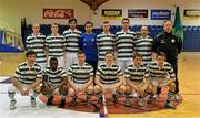 27 May 2013; The Shamrock Rovers squad. FAI Futsal Cup Final, Shamrock Rovers v Eden College, National Basketball Arena, Tallaght, Dublin. Picture credit: Barry Cregg / SPORTSFILE