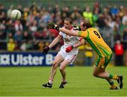 26 May 2013; Stephen O'Neill, Tyrone, in action against Neil Gallagher, Donegal. Ulster GAA Football Senior Championship, Quarter-Final, Donegal v Tyrone, MacCumhaill Park, Ballybofey, Co. Donegal. Picture credit: Ray McManus / SPORTSFILE