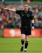 26 May 2013; Referee Joe McQuillan. Ulster GAA Football Senior Championship, Quarter-Final, Donegal v Tyrone, MacCumhaill Park, Ballybofey, Co. Donegal. Picture credit: Ray McManus / SPORTSFILE