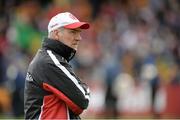 26 May 2013; Mickey Harte, Tyrone manager. Ulster GAA Football Senior Championship, Quarter-Final, Donegal v Tyrone, MacCumhaill Park, Ballybofey, Co. Donegal. Picture credit: Oliver McVeigh / SPORTSFILE