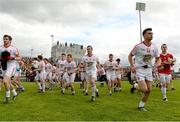 26 May 2013; The Tyrone squad break away from the team photograph. Ulster GAA Football Senior Championship, Quarter-Final, Donegal v Tyrone, MacCumhaill Park, Ballybofey, Co. Donegal. Picture credit: Oliver McVeigh / SPORTSFILE