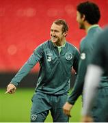 28 May 2013; Republic of Ireland's Aiden McGeady during squad training ahead of their International Friendly against England on Wednesday. Republic of Ireland Squad Training, Wembley Stadium, London, England. Picture credit: David Maher / SPORTSFILE
