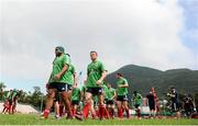 29 May 2013; British & Irish Lions players including Mako Vunipola and Brian O'Driscoll during squad training ahead of their game against Barbarian FC on Saturday. British & Irish Lions Tour 2013, Squad Training, Aberdeen Sports Ground, Hong Kong, China. Picture credit: Stephen McCarthy / SPORTSFILE