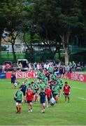 29 May 2013; British & Irish Lions players arrive for squad training ahead of their game against Barbarian FC on Saturday. British & Irish Lions Tour 2013, Squad Training, Aberdeen Sports Ground, Hong Kong, China. Picture credit: Stephen McCarthy / SPORTSFILE