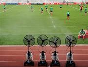 29 May 2013; Portable air conditioning during the British & Irish Lions squad training ahead of their game against Barbarian FC on Saturday. British & Irish Lions Tour 2013, Squad Training, Aberdeen Sports Ground, Hong Kong, China. Picture credit: Stephen McCarthy / SPORTSFILE