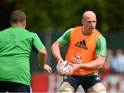 21 May 2013; Paul O'Connell, British & Irish Lions, in action during squad training ahead of the British & Irish Lions Tour 2013. British & Irish Lions Tour 2013 Squad Training, Carton House, Maynooth, Co. Kildare. Picture credit: David Maher / SPORTSFILE