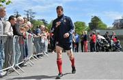 21 May 2013; Sam Warburton, British & Irish Lions, arrives for squad training ahead of the British & Irish Lions Tour 2013. British & Irish Lions Tour 2013 Squad Training, Carton House, Maynooth, Co. Kildare. Picture credit: Stephen McCarthy / SPORTSFILE