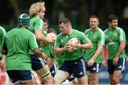 29 May 2013; Cian Healy, British & Irish Lions, during squad training ahead of their game against Barbarian FC on Saturday. British & Irish Lions Tour 2013, Squad Training, Aberdeen Sports Ground, Hong Kong, China. Picture credit: Stephen McCarthy / SPORTSFILE