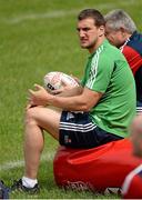 29 May 2013; Sam Warburton, British & Irish Lions, sits out squad training ahead of their game against Barbarian FC on Saturday. British & Irish Lions Tour 2013, Squad Training, Aberdeen Sports Ground, Hong Kong, China. Picture credit: Stephen McCarthy / SPORTSFILE
