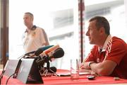 29 May 2013; British & Irish Lions assistant coach Rob Howley during a press conference ahead of their game against Barbarian FC on Saturday. British & Irish Lions Tour 2013, Arrival Press Conference, Grand Hyatt Hotel, Hong Kong, China. Picture credit: Stephen McCarthy / SPORTSFILE