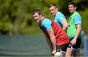 30 May 2013; Ireland's Peter O'Mahony during squad training ahead of the Ireland Rugby Tour to North America. Ireland Rugby Squad Training, Carton House, Maynooth, Co. Kildare. Picture credit: Matt Browne / SPORTSFILE