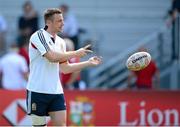 30 May 2013; Tommy Bowe, British & Irish Lions, during squad training ahead of their game against Barbarian FC on Saturday. British & Irish Lions Tour 2013, Squad Training, Aberdeen Sports Ground, Aberdeen, Hong Kong, China. Picture credit: Stephen McCarthy / SPORTSFILE