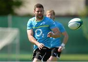 30 May 2013; Ireland's Fergus McFadden in action during squad training ahead of the Ireland Rugby Tour to North America. Ireland Rugby Squad Training, Carton House, Maynooth, Co. Kildare. Picture credit: Matt Browne / SPORTSFILE