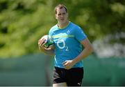 30 May 2013; Ireland's Devin Toner in action during squad training ahead of the Ireland Rugby Tour to North America. Ireland Rugby Squad Training, Carton House, Maynooth, Co. Kildare. Picture credit: Matt Browne / SPORTSFILE