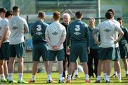 30 May 2013; Republic of Ireland manager Giovanni Trapattoni during squad training ahead of their Three International Friendly against Georgia on Sunday. Republic of Ireland Squad Training, Gannon Park, Malahide, Co. Dublin. Picture credit: David Maher / SPORTSFILE