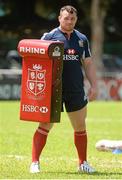 31 May 2013; Cian Healy, British & Irish Lions, during the captain's run ahead of their game against Barbarian FC on Saturday. British & Irish Lions Tour 2013, Squad Captain's Run, Aberdeen Sports Ground, Aberdeen, Hong Kong, China. Picture credit: Stephen McCarthy / SPORTSFILE