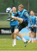 31 May 2013; Republic of Ireland's James McClean in action during squad training ahead of their Three International Friendly against Georgia on Sunday. Republic of Ireland Squad Training, Gannon Park, Malahide, Co. Dublin. Picture credit: David Maher / SPORTSFILE