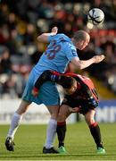 31 May 2013; Alan Byrne, Drogheda United, in action against Chris Lyons, Bohemians. FAI Ford Cup, Second Round, Bohemians v Drogheda United, Dalymount Park, Dublin. Picture credit: Brian Lawless / SPORTSFILE