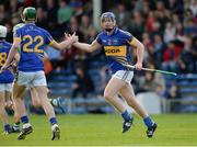 31 May 2013; Jason Forde, Tipperary, celebrates after scoring his side's second goal with team-mate Conor Kenny, left. Bord Gais Energy Munster GAA Under 21 Hurling Championship, Quarter-Final, Tipperary v Limerick, Semple Stadium, Thurles, Co. Tipperary. Picture credit: Matt Browne / SPORTSFILE