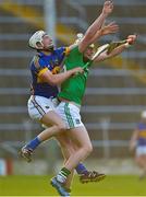 31 May 2013; Brian Stapleton, Tipperary, in action against Robbie Egan, Limerick. Bord Gais Energy Munster GAA Under 21 Hurling Championship, Quarter-Final, Tipperary v Limerick, Semple Stadium, Thurles, Co. Tipperary. Picture credit: Diarmuid Greene / SPORTSFILE