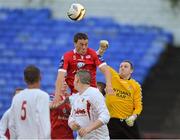 31 May 2013; Graham Gartland, Shelbourne, in action against Brendan Hurley, Bandon. FAI Ford Cup, Second Round, Shelbourne v Bandon, Tolka Park, Dublin. Picture credit: Barry Cregg / SPORTSFILE