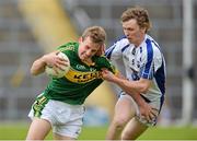 1 June 2013; Donnchadh Walsh, Kerry, in action against Conor Phelan, Waterford. Munster GAA Football Senior Championship, Semi-Final, Tipperary v Waterford, Fitzgerald Stadium, Killarney, Co. Kerry. Picture credit: Matt Browne / SPORTSFILE