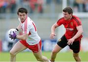 2 June 2013; Eoin Bradley, Derry, in action against Ryan Boyle, Down. Ulster GAA Football Senior Championship, Quarter-Final, Derry v Down, Celtic Park, Derry. Picture credit: Oliver McVeigh / SPORTSFILE