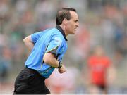 2 June 2013; Referee David Coldrick. Ulster GAA Football Senior Championship, Quarter-Final, Derry v Down, Celtic Park, Derry. Picture credit: Oliver McVeigh / SPORTSFILE