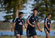 3 June 2013; Jonathan Sexton, British & Irish Lions, during squad training ahead of their game against Western Force on Wednesday. British & Irish Lions Tour 2013, Squad Training, Langley Park, Perth, Australia. Picture credit: Stephen McCarthy / SPORTSFILE
