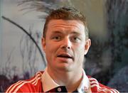 3 June 2013; Brian O'Driscoll, British & Irish Lions, during a press conference following the team announcement ahead of their game against Western Force, on Wednesday, where he will captain the side. British & Irish Lions Tour 2013, Team Announcement, River Room, Perth Conference & Exhibition Centre, Perth, Australia. Picture credit: Stephen McCarthy / SPORTSFILE