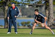 3 June 2013; Conor Murray, British & Irish Lions, during squad training ahead of their game against Western Force on Wednesday. British & Irish Lions Tour 2013, Squad Training, Langley Park, Perth, Australia. Picture credit: Stephen McCarthy / SPORTSFILE